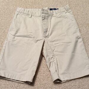 Vineyard Vines boys khaki Flat Front Shorts